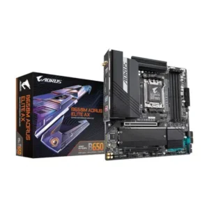 GIGABYTE B650M AORUS ELITE AX Micro-ATX Motherboard