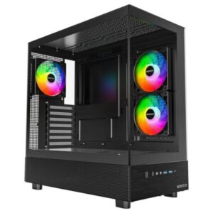 Montech XR with 3 RGB Fans Mid-Tower Gaming Case